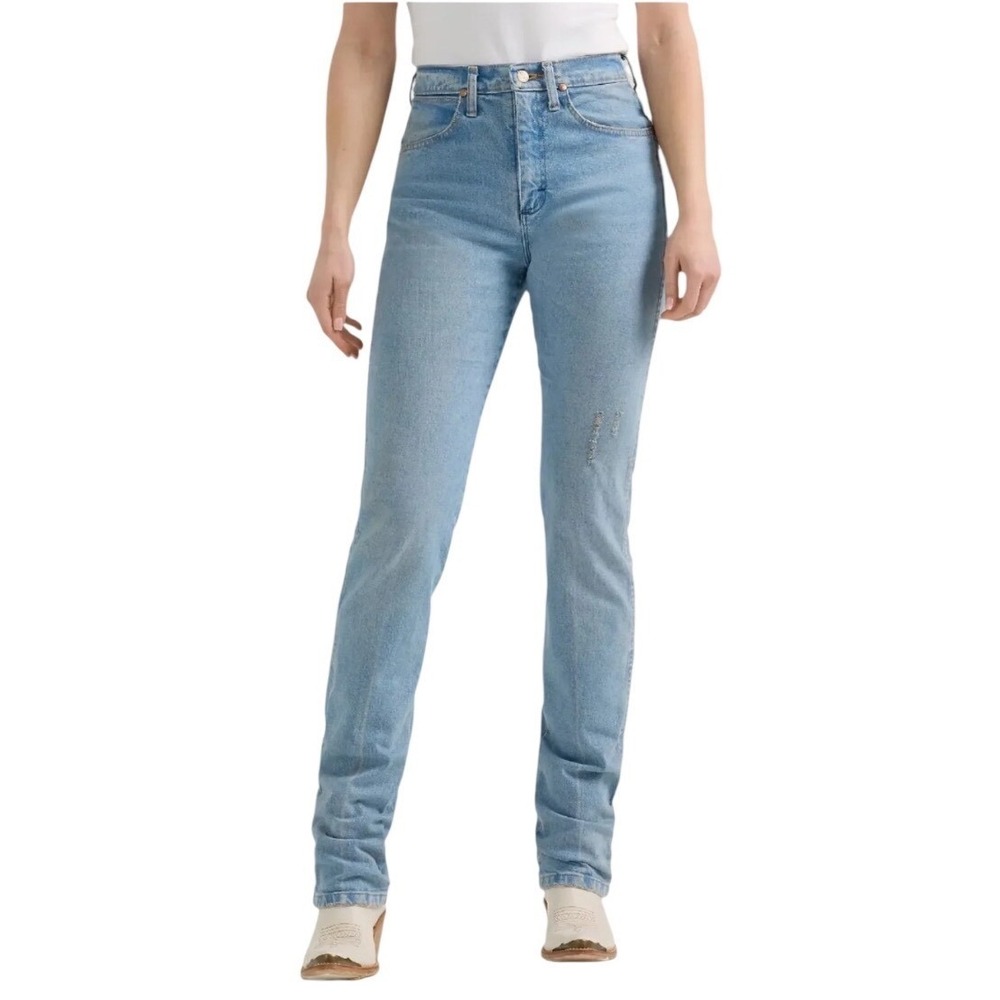 WRANGLER Women's Wrangler Iconic Cowboy Cut Jeans 1014MWZGH, Size 1